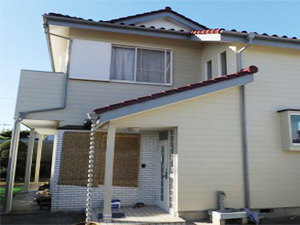 春日部市東中野 外壁塗装リフォームアフター写真