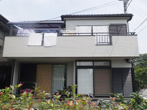 越谷市袋山 外壁塗装リフォームアフター写真