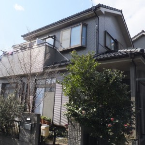 越谷市恩間 外壁塗装リフォーム写真