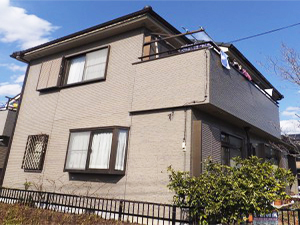 越谷市恩間 外壁塗装リフォームアフター写真