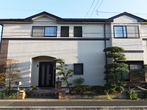 草加市清門町 屋根・外壁塗装リフォームアフター写真