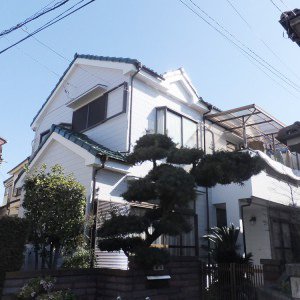 越谷市恩間 屋根・外壁リフォームの写真