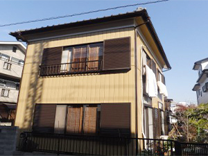 越谷市大沢 外壁塗装リフォーム写真