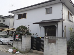 越谷市大泊 外壁塗装リフォーム写真