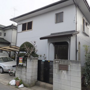 越谷市大泊 外壁塗装リフォーム写真